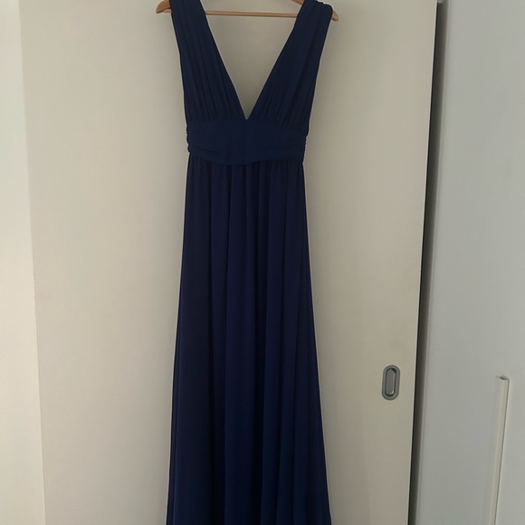 Lulus Heavenly Hues Maxi Dress in Royal Blue - Picture 5 of 8